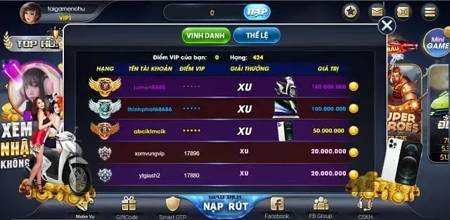 Các bước nạp tiền và đổi điểm cá cược tại Công ty Vesovn Gaming - Vesovn
